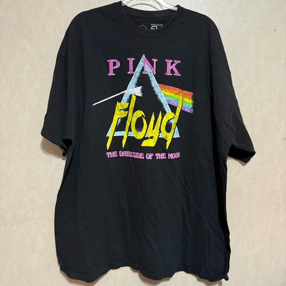 Pink Floyd The Dark Side Of The Moon Graphic T-Shirt Short Sleeve - Picture 1 of 4